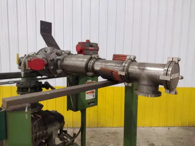 KINNEY HIGH VACUUM PUMP WITH MOTOR: YOBRO #24413