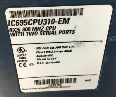 USED GE Fanuc IC695CPU310-EM