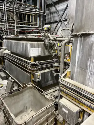 Reagent 7000L Mixing & 12000L Storage Tank Skids (Sodium Hydroxide)