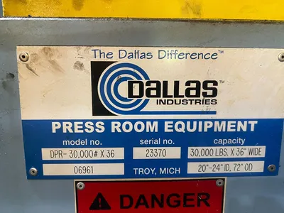 2015 DALLAS DPR-30,000#x36 Complete Feed Lines | Universal Press & Machinery (UPM) (14)