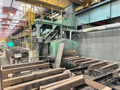 Used _UNKNOWN_ _UNKNOWN_ Roller Conveyor Shot Blaster New Jersey US | National Machinery Exchange #1500388