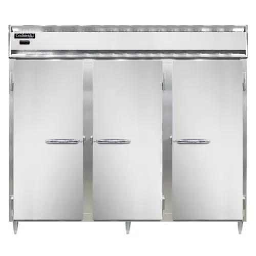 Continental DL3WE-SA Full Height Insulated Mobile Heated Cabinet W/ (57) Pan Capacity, 208-230v/1ph