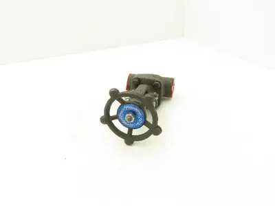 Powell GL08SA58GB Gate Valve 1975PSI 3/4"  Socket Weld Steel Rising Stem #800