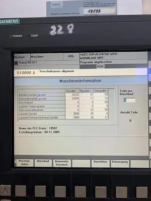 USED 2005 STARRAG CWK 400D