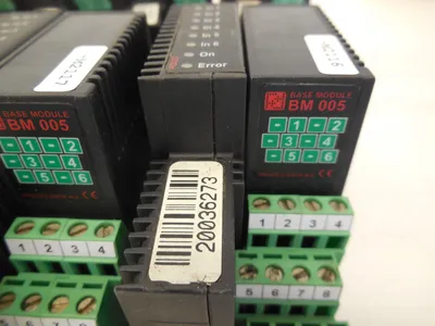 13 USED PROCESS DATA BM 005 BASE MODULE BM005