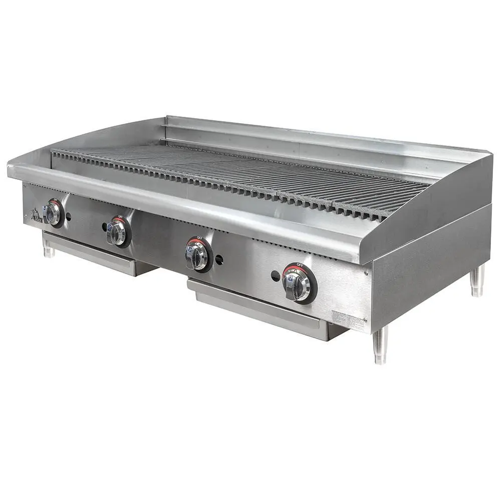 Star 6148RCBF 48" Gas Charbroiler - Adjustable Manual Controls