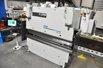 USED LVD PPEB 80 TON X 2500 MM CNC