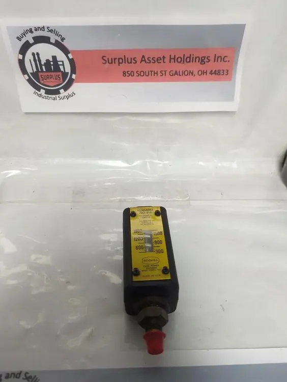 Used SCHRADER 618 Universal Pressure Meters Ohio US | Surplus Asset Holdings #1235977