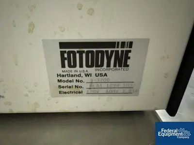 USED FOTODYNE Fotodyne Transilluminator