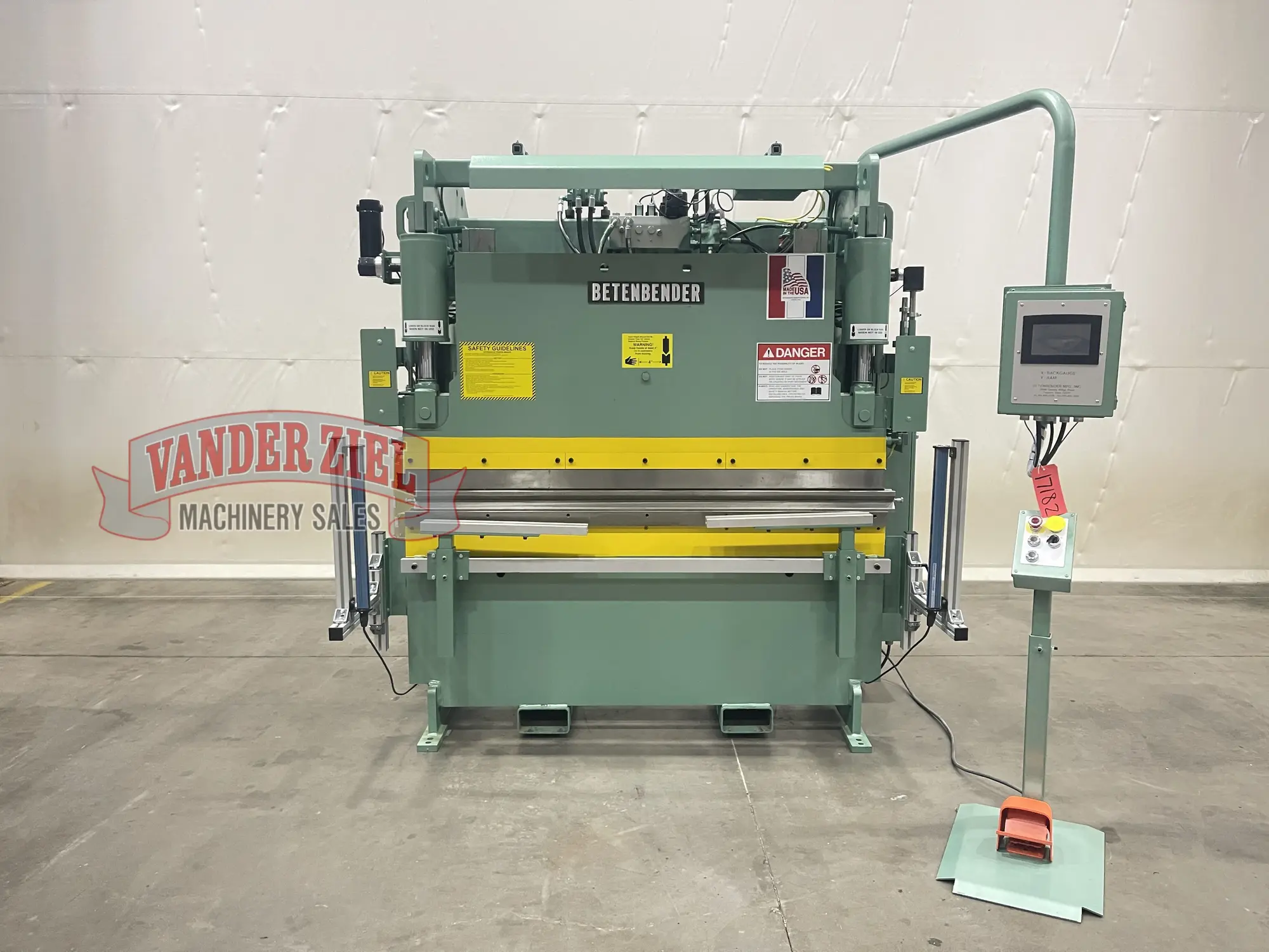 Betenbender 6' x 70 Ton Press Brake - NEW