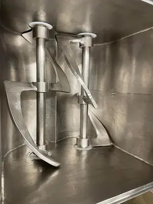 USED PEERLESS FOOD MACHINERY DA15 DOUBLE SIGMA MIXER