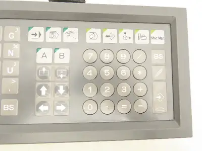 Okuma 98029-10010-1 XT-NP-1 Operator Control Key Pad For CNC Machinery