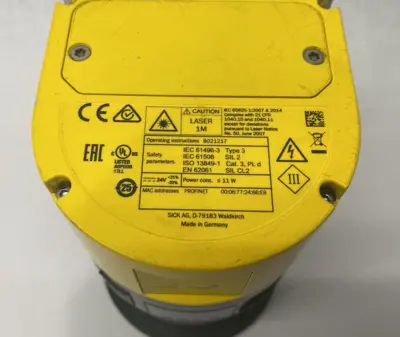 Used Sick microScan3 PROFINET Safety Laser Scanner 1083011 Laser Scanners Michigan US | Maverick Industrial Sales #1502200