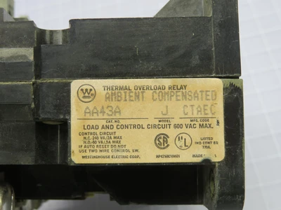 Used WESTINGHOUSE _UNKNOWN_ Relays & Switches Texas US | OCO Industrial #1702788