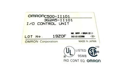 NEW OMRON C500-II101 PROGRAMMABLE CONTROLLER 3G2A5II101 C500II101