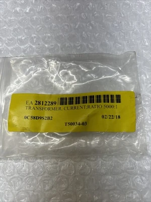 **NEW  ELECTRIC CURRENT TRANSFORMER RATIO 5000;1 T50034-03 FAST SHIPPING #