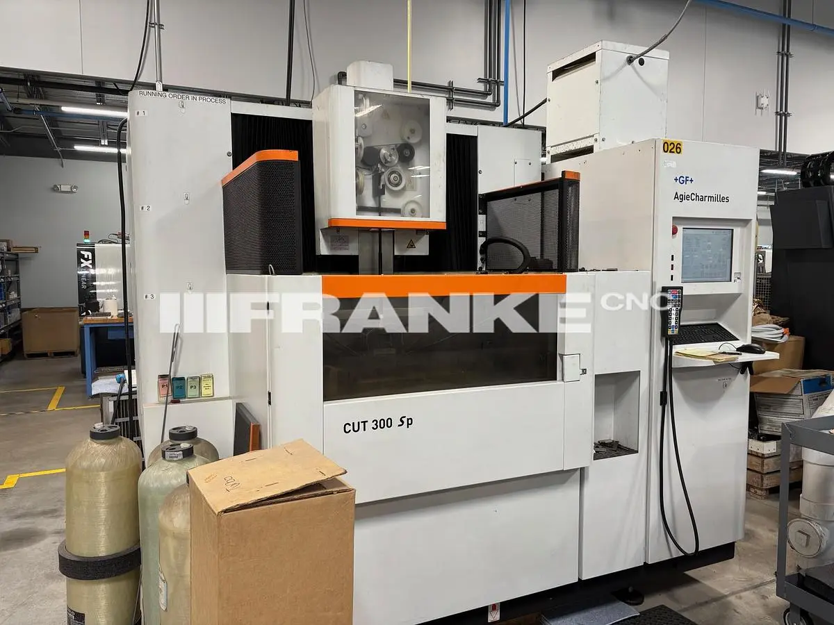 Used 2013 AGIE CHARMILLES CUT 300 SP Wire EDM US | FRANKE CNC, LLC #1371032