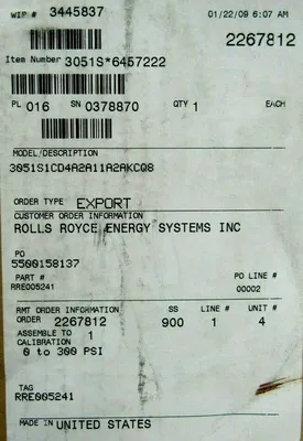 NEW ROSEMOUNT 3051-S1CD4A2A11A2AKCQ8 TRANSMITTER 3051S-6457222 0305-6457224
