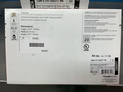 Used LITHONIA LIGHTING, TRIAD LQM S 3 R 120/277 M6 / B232IUNVHPN Lighting Ohio US | HGR 24 #1561833