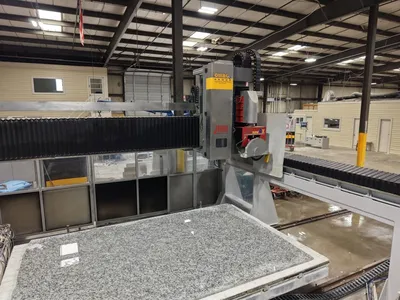 Used 2017 OMAG Mill Saw Dual Table Stone Equipment North Carolina US | STONE EQUIPMENT WAREHOUSE #1388770