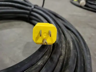 60 ft SOOW Power Extension Cord 14/3 AWG 15A 125V