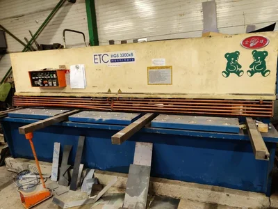 Used 2005 ETC HGS QC 12Y Sheet Metal Shears SK | F.M.T. Group s.r.o. #1425598