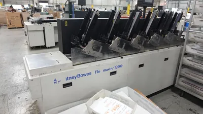 PITNEY BOWES FlowMaster 12000 Inserters Mailing and Inserting Equipment | Machinery Solutions Group, Inc. (25)
