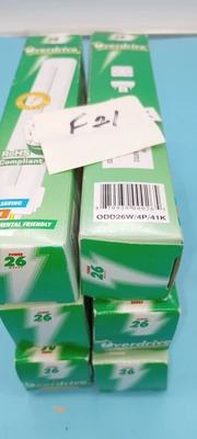 NEW GENERAL ELECTRIC D Eco G24q-3 Fluorescent Light Bulbs 26W