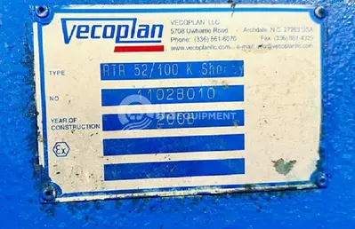 USED 2008 VECOPLAN VECOPLAN ATA 52/100 K SHORTY SINGLE SHAFT SHREDDER