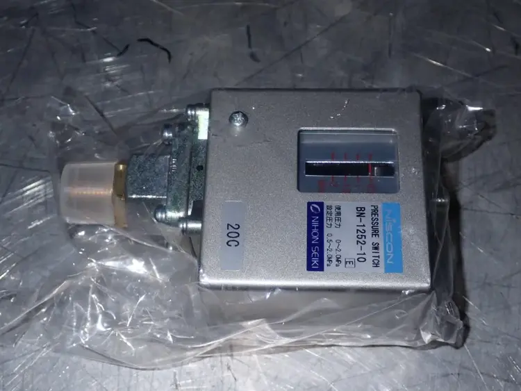 Used NISCON BN125210 Pressure Switches Ohio US | HGR 24 #1006692