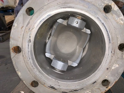 8" -150# Fisher V-Ball Control Valve Type V150 , Stainless