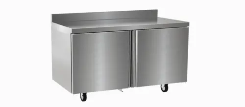 Delfield ST4560NP 60" Worktop Freezer W/ (2) Sections & (2) Doors, 115v
