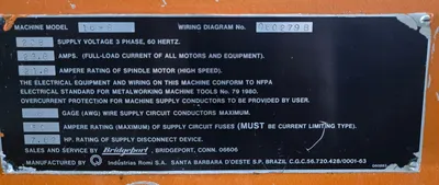 Used BRIDGEPORT 16-8 Engine Lathes Michigan US | iGAM Industrial Marketplace #1251317