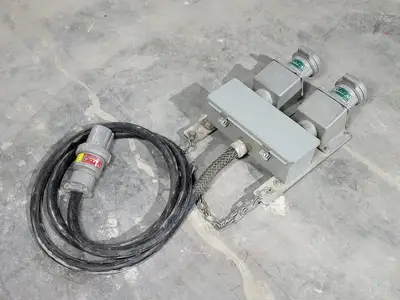 6 AWG 4/C Male to Female Pin Sleeve Connector ADR6034, ACP6034BC