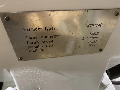 USED 1976 KUHNE K70