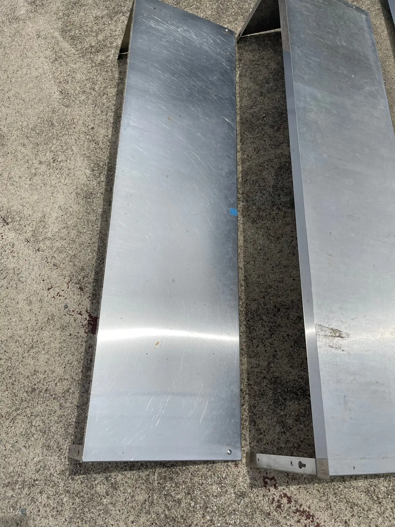 Used John Boos Used John Boos EWS8-1660 Wall Mounted Shelf, 60"W x 16"D, Stainless Steel - SS62 Racks/Shelving Illinois US | Falcon Restaurant Supply #1375906