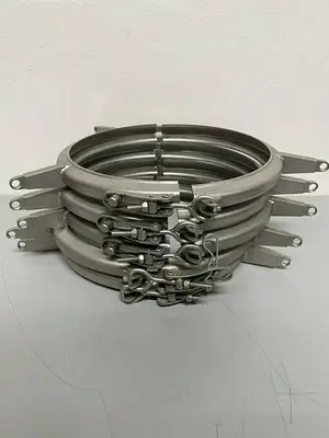 Stainless Steel Heavy Duty Double Pin 10" Clamp
