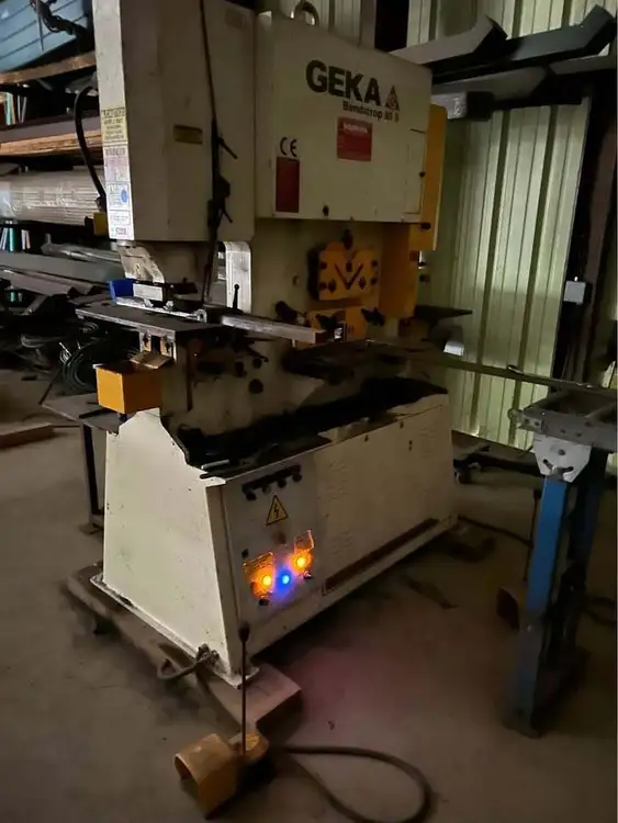 Used GEKA BENDICROP 85SD Ironworkers Illinois US | Asset Exchange Corporation #800794