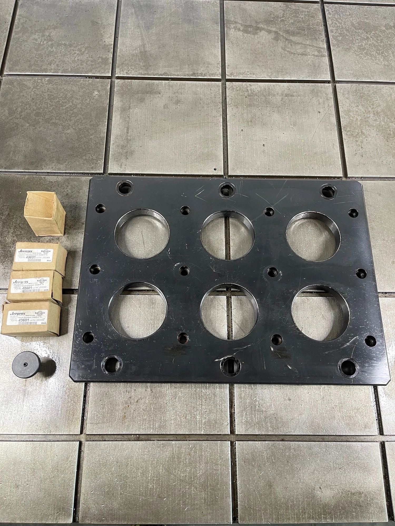 PRZ Technologies Machine Sub-Plate CNC 21-3/4" x 15-3/4" x 1-1/2" USA #6935