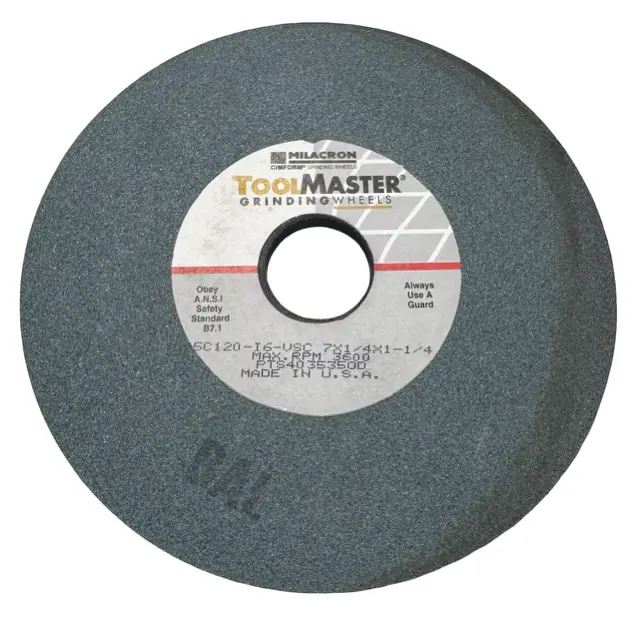 Milacron 7" x 1/4" x 1-1/4" Surface Grinding Wheel 5C120-I6-VSC USA Made