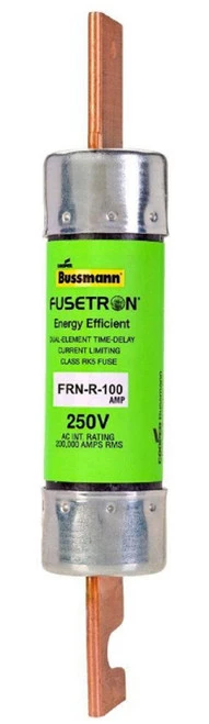 Cooper Bussmann FRS-R-100 FRS Series 100 Amp Cartridge Fuse, RK5, Dual, 100A [New]