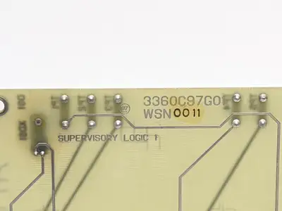 USED WESTINGHOUSE SUPERVISORY LOGIC 1 PCB ASSEMBLY