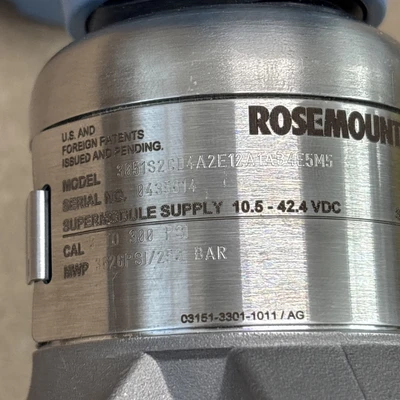 New | in-Stock Rosemount 3051SC2CD4A2E12A1AB4E5M5 Meters - Misc Indiana US | J&J Industrial Supply #1567510