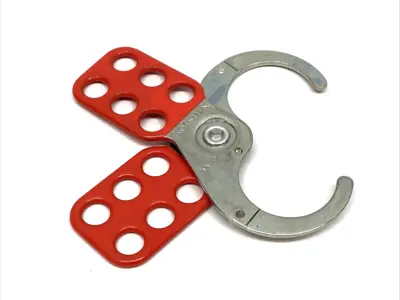 New | in-Stock Master Steel Lockout Hasp 6-Hole 1-1/2" Jaw LOT OF 3 Locksmith Equipment/Supplies Michigan US | Maverick Industrial Sales #1518251