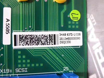 ABB DSQC 330 3HAB 6372-1/03B Back Plane Slot Rack Circuit Board Used