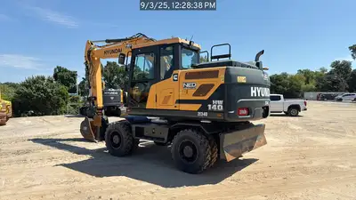 Used 2023 HYUNDAI HW140A Wheel Excavators North Carolina US | National Equipment Dealers #1422331