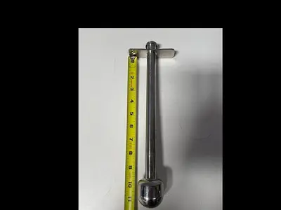 Stainless Steel CIP 2" Spray Ball w/ 11" Rod & 1/2" Sanitary Fitting for Tank