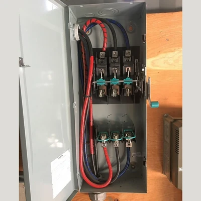 Siemens 200 Amp 600 Volt Fusible Disconnect