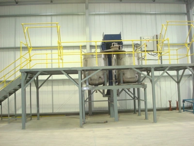 Mild Steel Access Platform For 1 Tanks