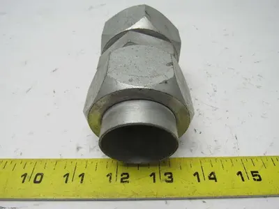 Parker S58 1-1/2" Hydraulic  Flare Union Connector Jic 24